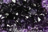 Amethyst Cut Base Crystal Cluster - Uruguay #113811-1